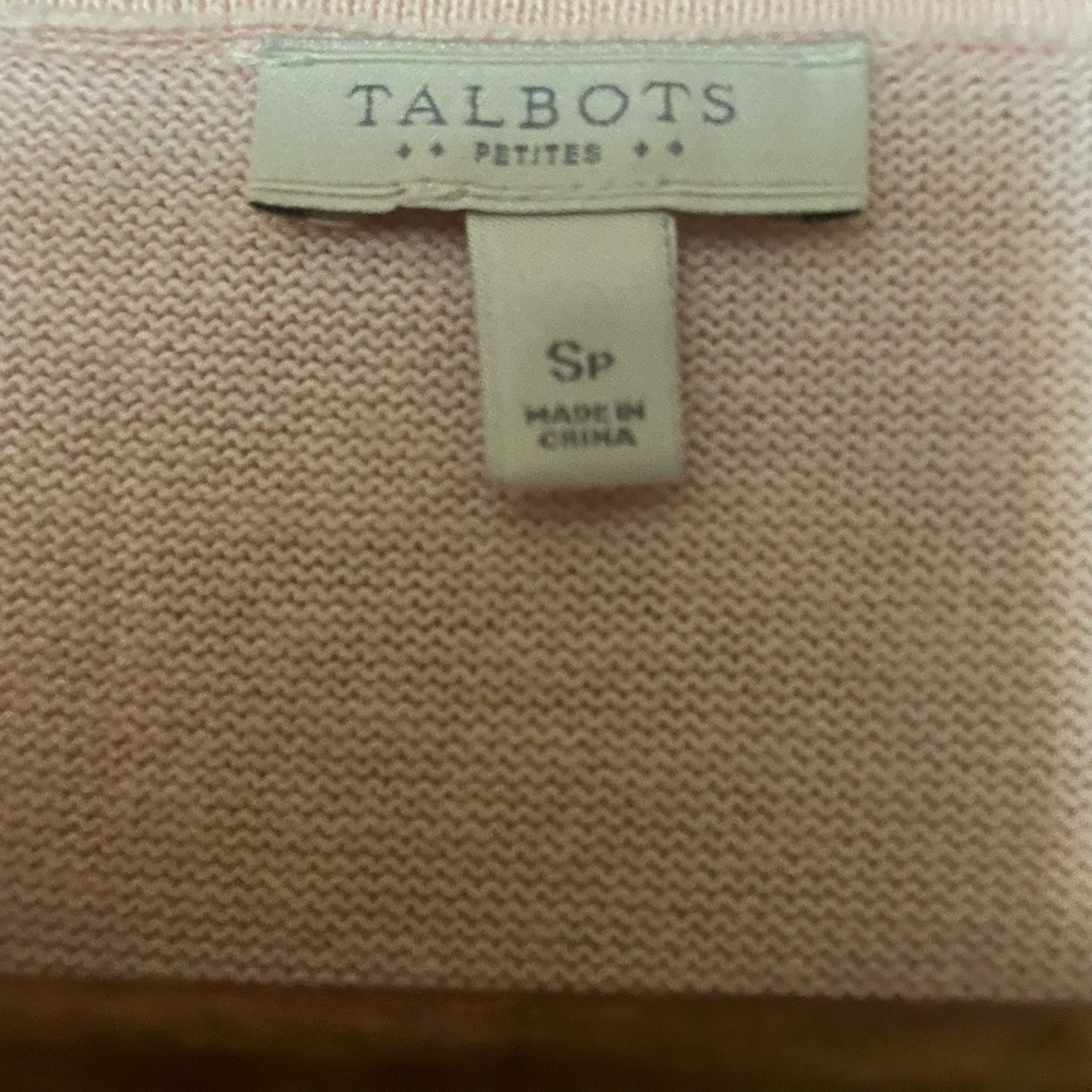 Talbots Pink Women's Cardigan Sweater